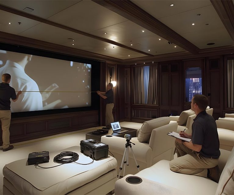 The best home theatre is built for you. Our personalized design fits your space, respects your budget, and integrates effortlessly into your lifestyle-for immersive entertainment that feels truly yours.
